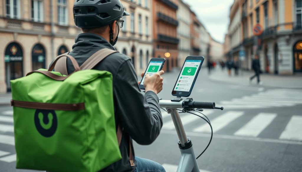 Tech-enabled local delivery service in a European city Tech-enabled local delivery service in a European city